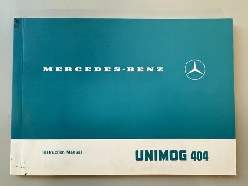 Mercedes benz unimog 404 - unimog,