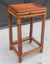 Ancien Tabouret Sellette Porte