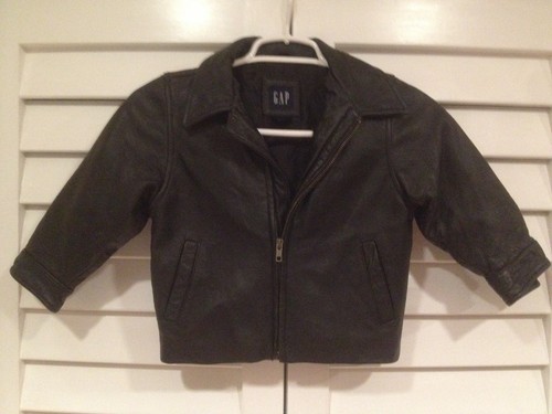 Gap kids boys xxs faux - gap, leather