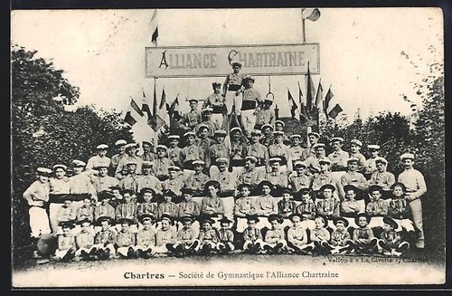 Cpa chartres société - chartres,,
