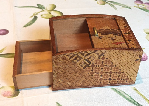 Ancienne boîte marqueterie - ancienne,