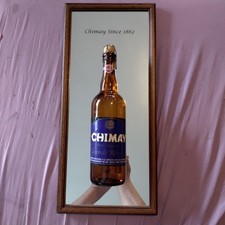 2003 Chimay Peres Trappistes Grande Reserve Beer 3D Mirror Bottle Sign