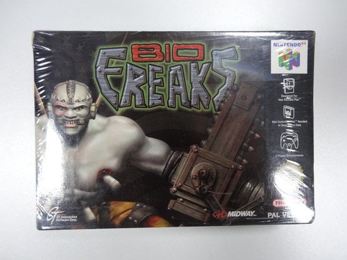 Bio freaks nintendo n64 pal - freaks,