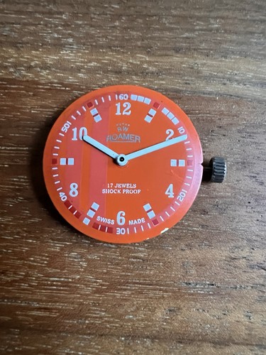 Roamer swiss movement orange - movement, +