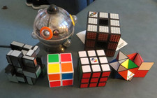 RUBIK'S MIRROR CUBE REVOLUTION MAGIC STAR BRAIN TEASER PUZZLE GAME LOT X6