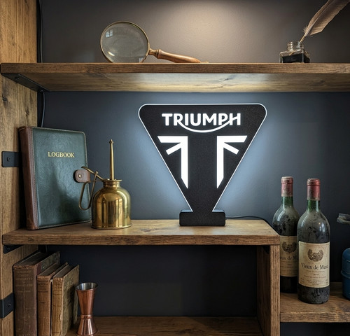 Enseigne triumph lumineuse - triumph,