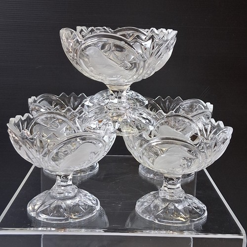 Coupes glaces en verres - 6,