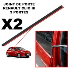 Joint de vitre arriere gauche