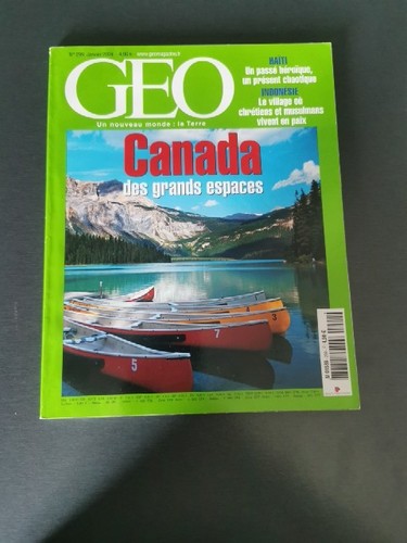 Revue magazine geo numéro - -,