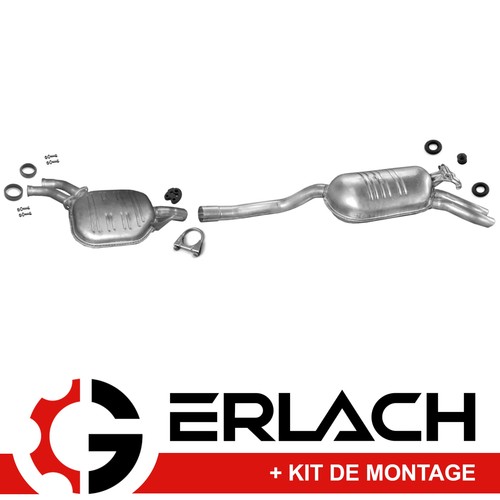 Echappement silencieux pour