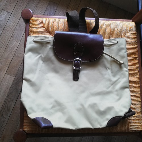 Sac dos vintage toile - sac,