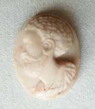 Camée en pierre marbre 18e siècle bijou ancien jewel cameo  mythologie 