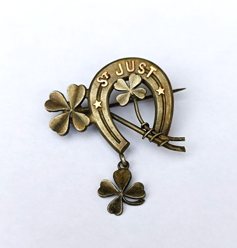 Broche vintage just - broche, trèfle