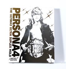 Persona 4 The Ultimax Ultra Suplex Hold Limited Edition PS3 Japan + Trading Card