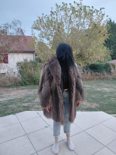 Manteau femme vintage - manteau,