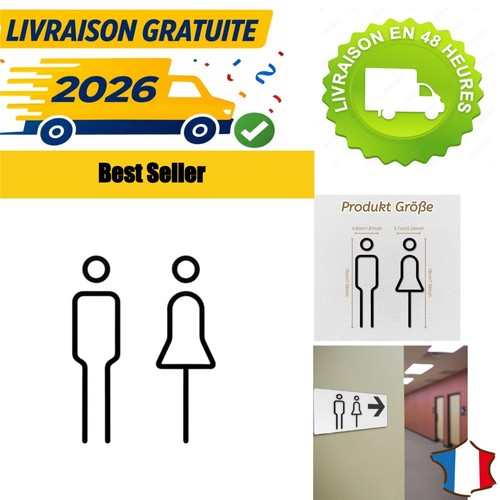 Panneau toilette acrylique - panneau,