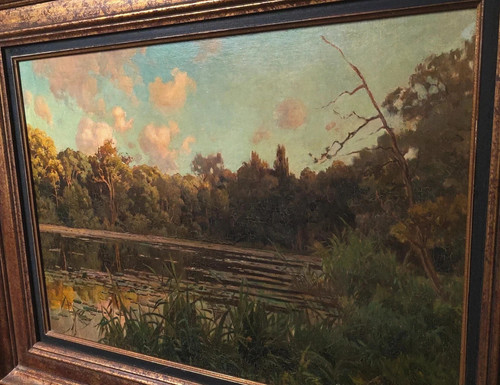 Tableau ancien peinture huile - ancien,