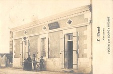 CPA 31 PUGNAC PHOTO CARD BY BOURG SUR GIRONDE L.RENAUD CARPENTER / OLD TRADE
