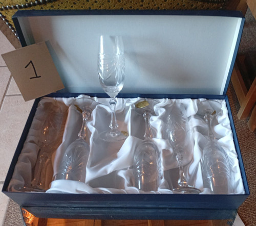 Flûtes champagne cristal - flûtes,