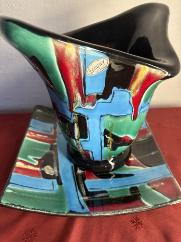 Vase plateau longwy - et,