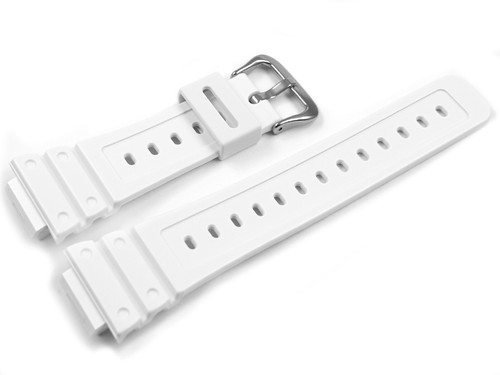 Bracelet casio résine blanche - bracelet,