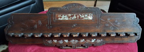 Ancien support porte pipes - ancien,