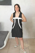 dress robe bicolore MARITHE FRANCOIS GIRBAUD taille 42   NEUVE ÉTIQUETTE