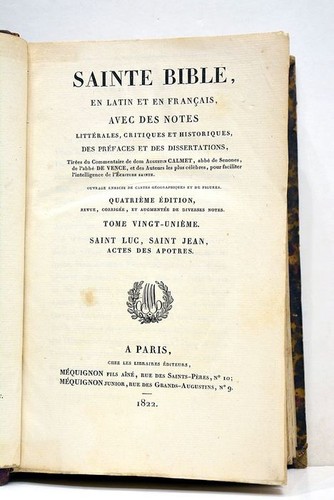 Sainte bible latin en - sainte,