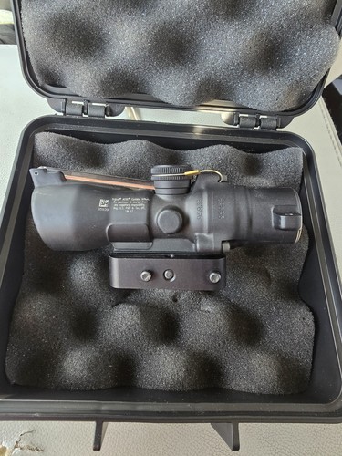 Trijicon acog 3x24 - acog, illuminated