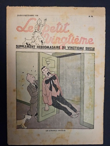 Tintin petit vingtième - petit,