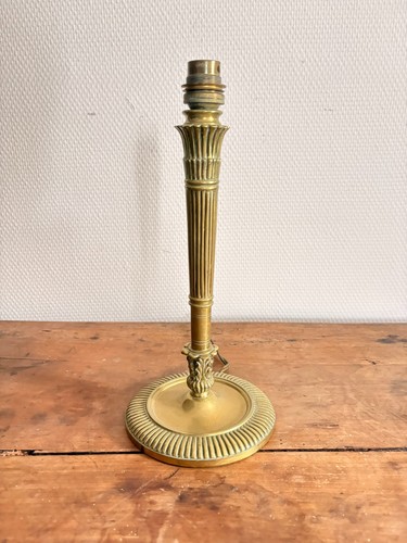 Lampe poser colonne flambeau - poser,