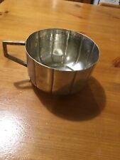 Grande Tasse  Metal Argenté