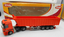 JOAL 363 MERCEDES BENZ ACTROS 1840 TIP TRUCK WITH TELE HOIST 1/50 DIE-CAST METAL