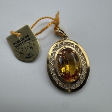 Pendentif Cabochon Pierre