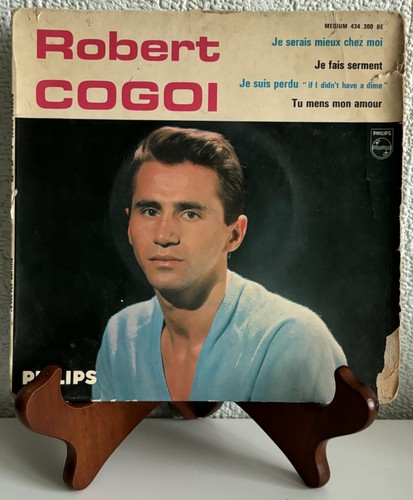 Vinyle 45t robert cogoï - -,