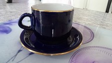 Tasse et sous-tasse bistrot