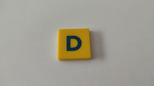 Lettre pièce détachée jeu - d,