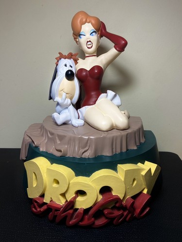 Figurine droopy pin - droopy, tex