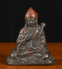 2.3''Old Tibet Bronze Painting