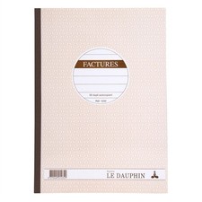 [1232] LE DAUPHIN [Ref:1232] LE DAUPHIN Manifold autocopiant facture 210x297 ...