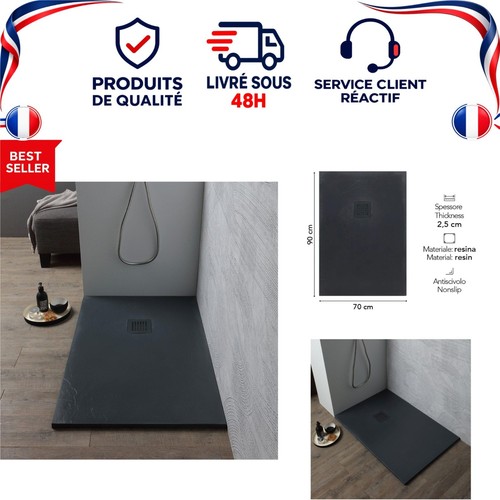 Receveur douche résine - receveur,