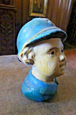 child bust dressed as soldier 14_18 terracotta made