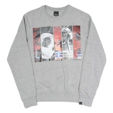BENCH Sweatshirt Homme Gris
