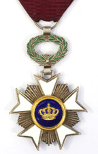 Belgian medal - Order of the Crown - Belgium - (original material)