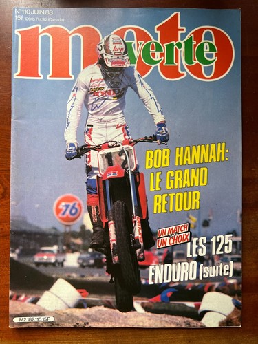 Moto verte 110 6 - n°110, du