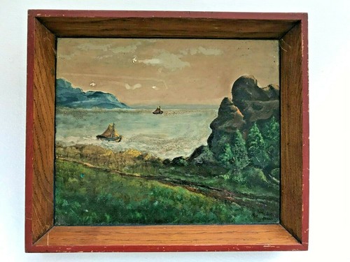 Peinture tableau bord - tableau, mer