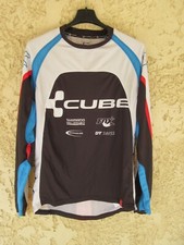 Maillot cycliste VTT CUBE noir