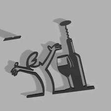 Silhouette La Linea Bouteille