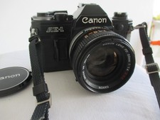 Canon AE-1 avec objectif 50 mm