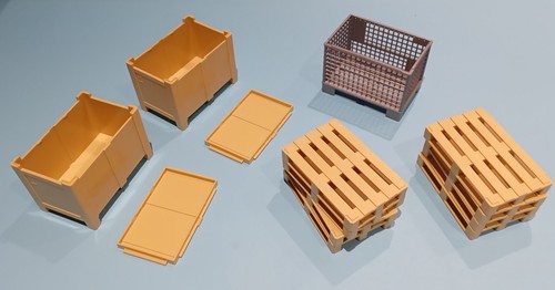 Lot caisses palettes - palettes, de